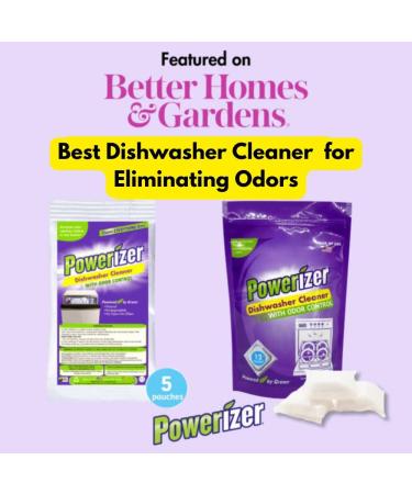 Powerizer Dishwasher Cleaner - 12 Eco-Friendly Pods | Removes Grease Stains & Odors | Compatible with All Dishwashers for Sparkling Clean Dishes - Buy Online on GoSupps.com
