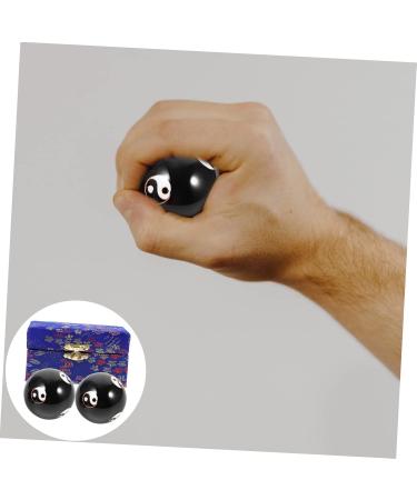 JECOMPRIS 4-Piece Massage Globe Set | Baoding Balls with Bell | Hand Massage Tools for Yoga & Fitness - Buy Online on GoSupps.com