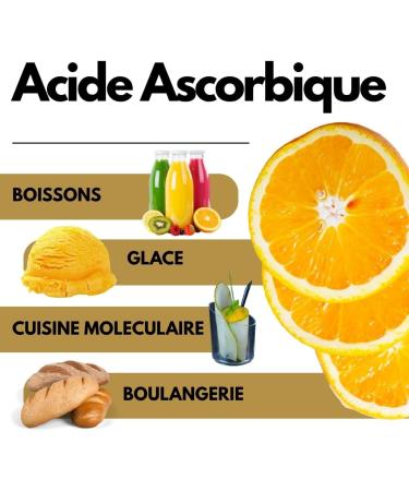 Vitamine C en poudre Acide L-Ascorbique 50 gr - Buy Online on GoSupps.com