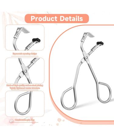 2 Pack Mini Eyelash Curler - Professional Silicone Makeup Tool for All Lash Shapes | No Pinching Dramatic Look - Buy Online on GoSupps.com