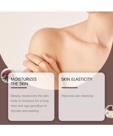  BRVLY Cocoa Butter Face & Body Cream Vitamin E Cream Men's Skin Lotion for Extremely Dry Skin Cocoa Butter & Deep Nourishing Serum for Women (1) - Buy Online on GoSupps.com