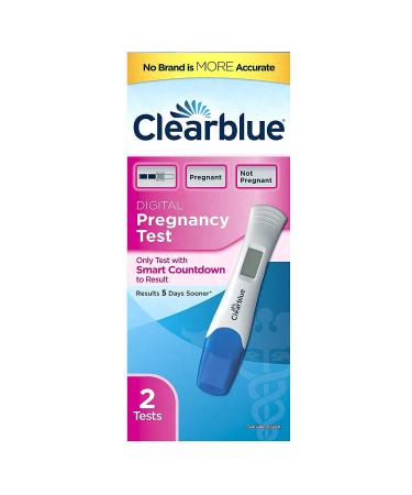 Clearblue Total Digital Pregnancy Test, 2 Tests