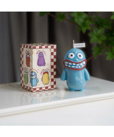 Cute Scented Candle Fun Gift for Women & Children Natural Soy Wax with Essential Oils Long Lasting Burn for Relaxation and Mood Enhancement Fun and Creative Home Decor Blue Wind Chimes