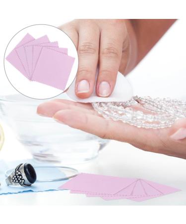 PRETYZOOM 100pcs Silver Wiping Cloth - Premium Cleaning Tool for Glasses Jewelry & Lenses | International Shipping Available - Buy Online on GoSupps.com