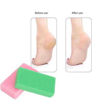 Skin Polishing Stone 6pcs PU Foam Pumice Stone Removing Hard Skin Callus Exfoliation Pedicure Scrubber Pumice Stone for Professional Salon Home Pedicure Smooths Skin Elbows Knees - Buy Online on GoSupps.com