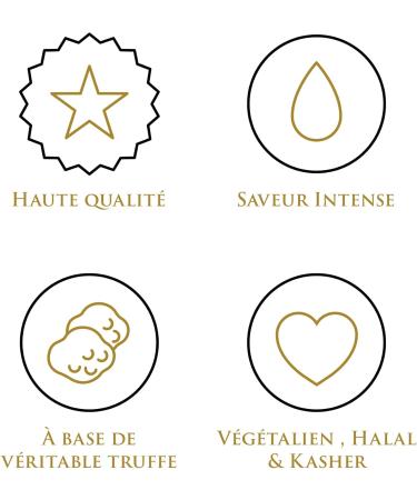 TruffleHunter - Huile de Truffe Blanche - Huile d'Olive Extra Vierge pour Cuisine et Assaisonnement - 250 ml Premium 250 ml (Lot de 1) - Buy Online on GoSupps.com