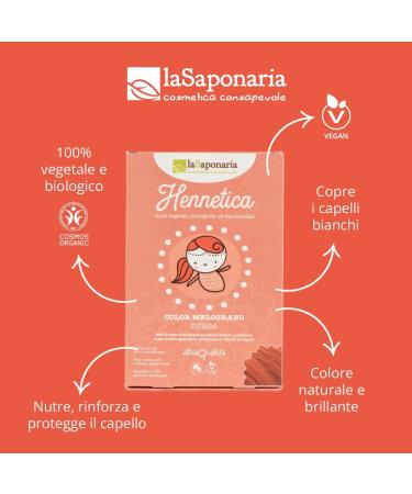 La Saponaria Hennetica Teinture v g tale couleur grenade - Buy Online on GoSupps.com