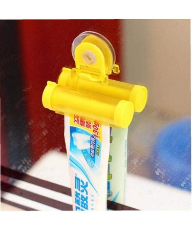 Rolling Tube Toothpaste Squeezer Rotate Plastic Toothpaste Dispenser Rotate Toothpaste Holder Stand Bathroom Accessory Easy Squeeze 1pc - Buy Online on GoSupps.com