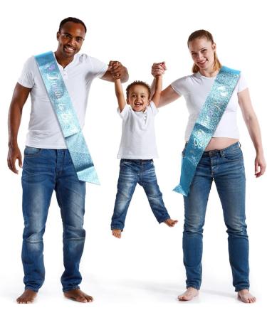 Baby Shower Sash Mummy to Be Sash Daddy to Be Sash for Party Decoration Gender Reveals Gifts 2PCS - Buy Online on GoSupps.com