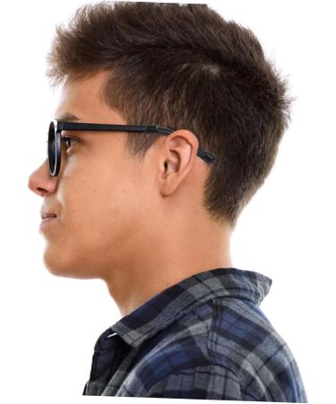10 Pairs Non-Slip Silicone Glasses Retainers | Durable Eyeglass Ear Grips | Black Earmuffs 5.7x0.7CM - International Shipping Available - Buy Online on GoSupps.com