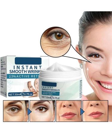  Rakiuty Instant Wrinkle Elimination Cream with Retinol Lifting and Firming Cream Instant Face Lift Cream Anti-Aging and Anti-Wrinkle Day Cream Replenishes Collagen 30ml - Buy Online on GoSupps.com