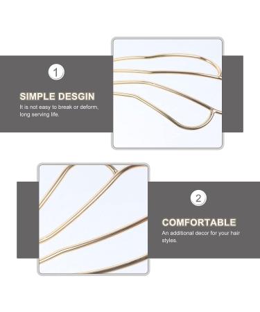 Bestoyard 2pcs U Shaped Hair Fork Side Fork Style Hairpin Set - Alloy Hair Clips for Women Girls - Buy Online on GoSupps.com