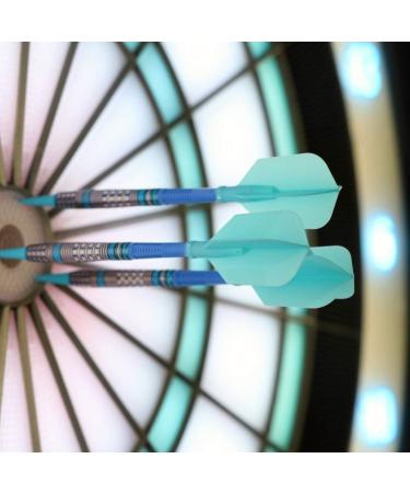 CUESOUL AK6 Slim Dart Stem with AK4 Flights Set - Blue, B Size - 3pcs, 35mm Shaft Length - Buy Online on GoSupps.com