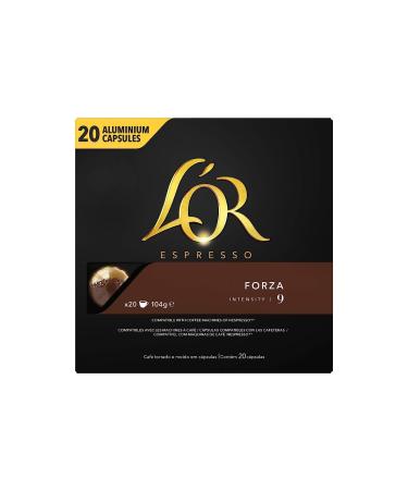 Café L'OR Espresso Forza intensity 9-20 capsules