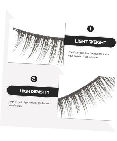 POPETPOP 10 Pairs Fake Eyelashes False Lashes False Eyelash Cosplay Lashes Stage Eyelash Dense Eyelashes Cosplay Performance Eyelash Full Eye Eyelashes Natural 3d Chemical Fiber Extend - Buy Online on GoSupps.com