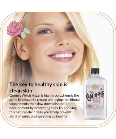 Quinn s Alcohol Free Witch Hazel Rose 16 oz. & Quinn s Alcohol Free Witch Hazel Lavender 16 oz. - Buy Online on GoSupps.com
