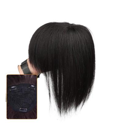 Remy Human Hair Clip In Bangs | Natural Crown Hairpieces for Women with Thin Hair - Free Worldwide Shipping - Buy Online on GoSupps.com