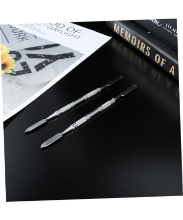 Buy 6 Pcs Micro Lab Spatula Set - Stainless Steel Makeup & Manicure Tools for Nail & Skin Care - Buy Online on GoSupps.com