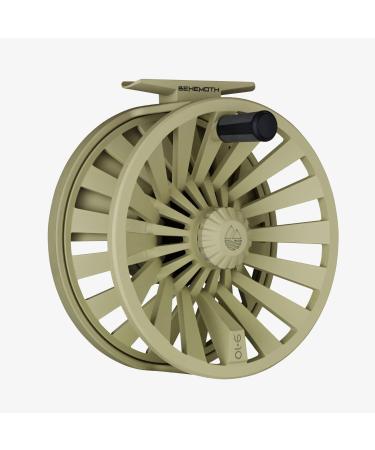 Redington Behemoth Fly Fishing Reel, Multipurpose Fly Reel for Freshwater and Saltwater, Large Arbor and Adjustable Drag Desert 7/8