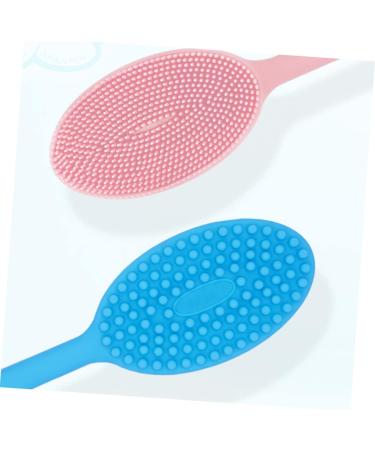 Silicone Body Bath Brush for Shower | Double Sided Exfoliating Scrubber - Buy Online on GoSupps.com