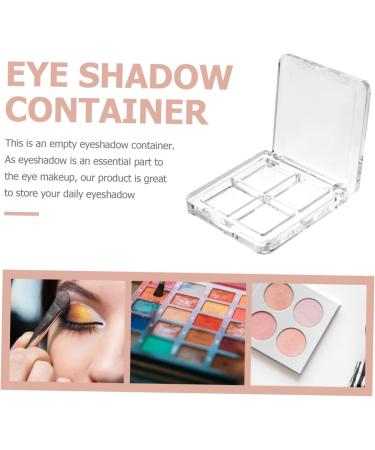 VINTORKY 2pcs Empty Eyeshadow Dish Palettes Empty Eye Shadow Pallet Makeup Eyeshadow Empty Eye Shadow Case - Buy Online on GoSupps.com