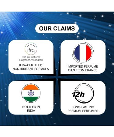 Ra.ms.ons - Midnight Eau De Parfum | 40 ML | Perfume for Men | TN - Lavender Mint Green Camphor Lemongrass | MN - Cumin Aniseed Rose Jasmine | BN - Oakmoss Patchouli Musk Amber - Buy Online on GoSupps.com