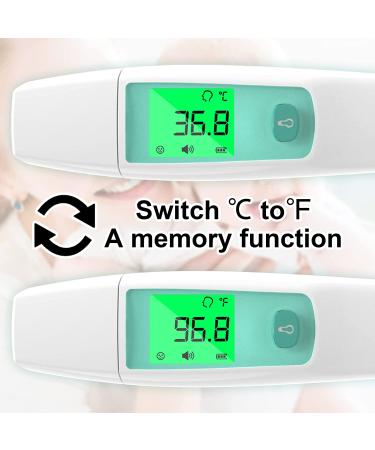 Joyhicare 3-in-1 Forehead & Ear Thermometer for Adults and Kids | Digital Medical Thermometer with Fever Alarm | Instant Accurate Readings - Buy Online on GoSupps.com