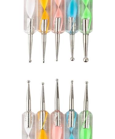 Buy Ideas with Heart Round Head Needles | 5-Piece Dotting Tools for Easy Nail Design & Art - Buy Online on GoSupps.com