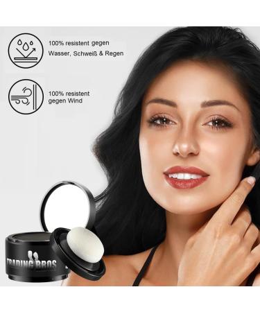  Trading Bros Magic Hairline Powder Root Powder for Men Women Perfection Waterproof Hair Makeup Dark Brown 4g - Buy Online on GoSupps.com