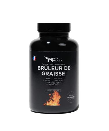 Hyper Effective Fat Burner 90 Caps | Nutrition Team | Boost Metabolism | Appetite Suppressant & Appetite Regulator | Fight against stubborn fats | Ideal for Men and Women - French Brand
