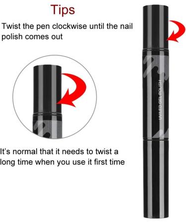 July Summer Gifts Natural Resin Material Non Stimulation Easy to Use Pen Design Nail Varnish Pen Nail Pen for Nails Other Artworks 8045  - Buy Online on GoSupps.com