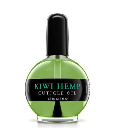 Ellie Chase Nail Cuticle Oil Kiwi Hemp Scented 2.3 Fl Oz  Cuticle Oil for Nails with Jojoba Oil, Aloe, Vitamin E - Moisturizing Cuticle Care and Nail Oil Repair Treatment
