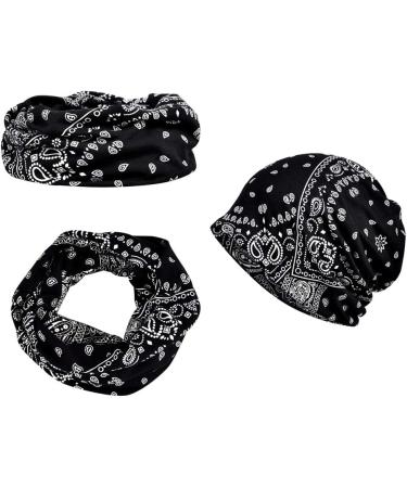 4 PCS Women's Multicolor Slouchy Beanie Chemo Hat Set - Cancer Headwear - Buy Online on GoSupps.com