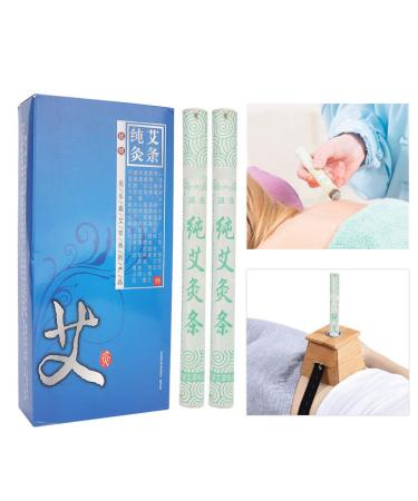 Moxibustion Column Stick - 10 Pieces Box | Traditional Moxibustion Therapy & Massage Sticks for Health Care - Buy Online on GoSupps.com