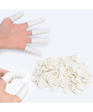 Disposable Finger Cots Pack of 50 - Antistatic Rubber Protectors for Cleaning & Repair - Buy Online on GoSupps.com