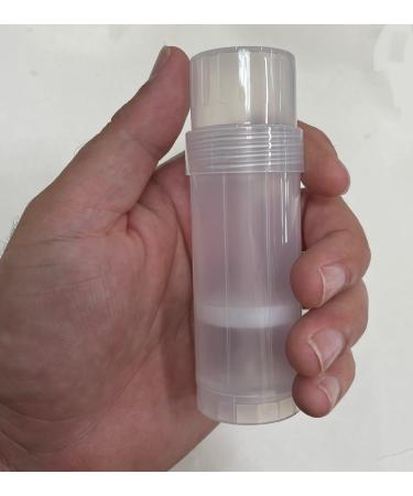 Empty Deodorant Twist-up Containers (Natural White Black) - for lotion bar heel balm etc. (1 oz.) - Travel Size Empty Deodorant Tubes 30g Small Size (6 Clear) 6 Clear - Buy Online on GoSupps.com
