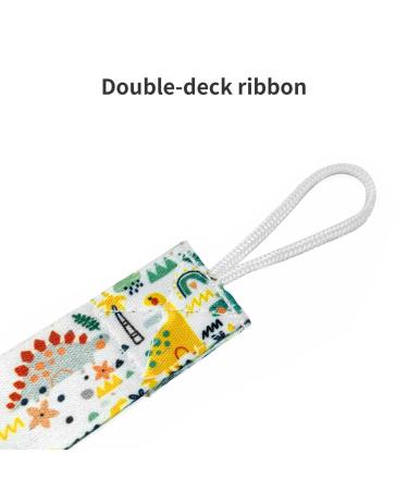 PandaEar Baby Pacifier Clips - 6 Pack Universal Holder Leash for Teething Toys - Boys and Girls Teethers - Buy Online on GoSupps.com