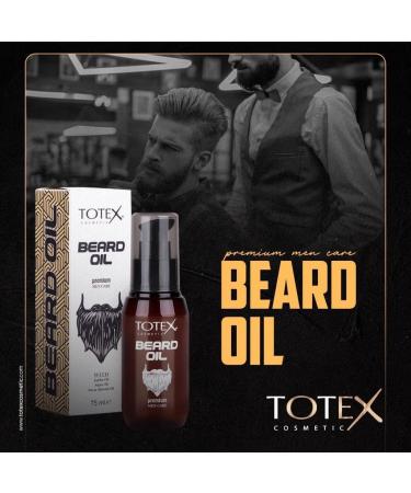 Totex Premium Beard & Mustache Serum Oil - Anti-Dandruff Men s Care | 75ml | International Shipping Available - Buy Online on GoSupps.com