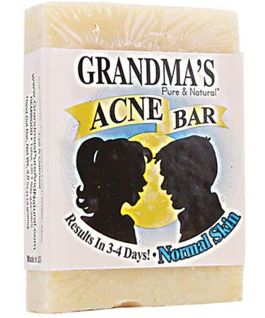 Grandma's Pure and Natural Acne Bar 4 ounce