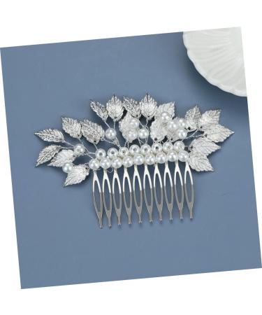 Angoily Hair Accessories Flower Side Comb Wire Hair Combs Hairdressing Side Comb Wedding Hair Clips Side Hair Combs Simple Side Comb Gold Hair Pin Tiara Zinc Alloy Delicate Bride - Buy Online on GoSupps.com