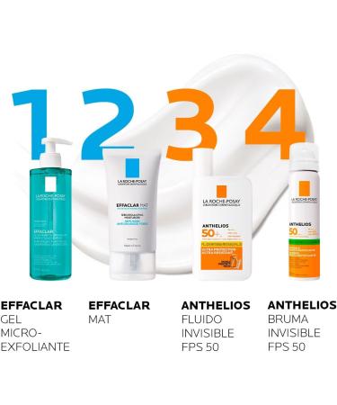 La Roche-Posay Anthelios Invisible Anti-Shine Fresh Mist Sunscreen For Oily Skin SPF50 75ml - Buy Online on GoSupps.com