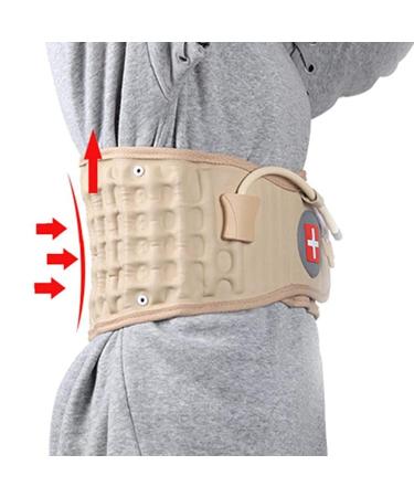 Siaosi Back Decompression Belt - Lumbar Support Waist Bandage for 29-49 Waist | Spinal Traction Extender | Perfect Gift - Buy Online on GoSupps.com