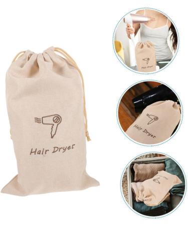 Hohopeti Hair Dryer Bag Duffle Bag for Travel Hair Blow Dryer Shoe Travel Bag Burlap Bag Jewelry Bag Hair Dryer - Buy Online on GoSupps.com