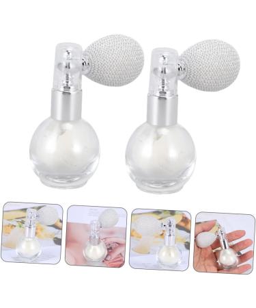 Balacoo 6 Pcs Spray Glitter Makeup Highlighter Glass Perfume Makeup Powder Spray Tool Makeup Tools Round Whitex3pcs 7.5x6cmx3pcs - Buy Online on GoSupps.com