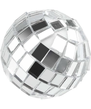 SEUNMUK 50 Pcs 1.18 Inch / 3cm Silver Disco Ball Cake Toppers Disco 4D Ball Cupcake Picks Disco Theme Cake Decorations For Graduation Birthday Party Wedding - Buy Online on GoSupps.com
