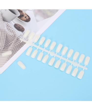 Desikixudy Square Head Nail Piece Nail Color Card Flat Bottom Solid Nail Piece Display Nail Piece Sample Flat Bottom Color Card - Buy Online on GoSupps.com