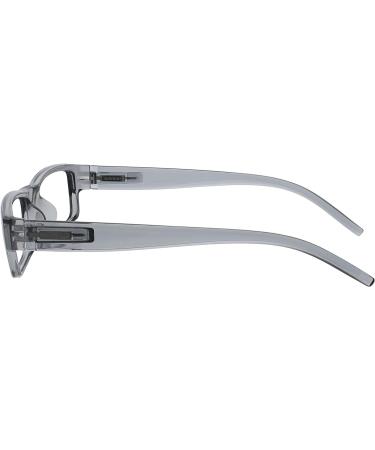 Grey Lightweight Reading Glasses +3.50 Magnification | The Reading Glasses Company - Buy Online on GoSupps.com
