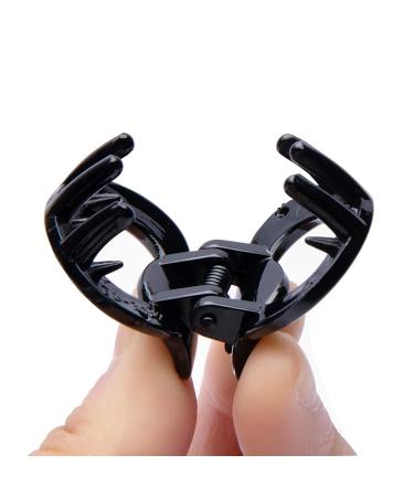 Cobahom 12 Pcs Mini Hair Clips for Styling - Black and Brown Hair Claws for Women and Girls - Buy Online on GoSupps.com