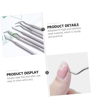 FOMIYES 1 Set Manicure Tools Reverse Cuticle Remover Trimmer Precision Pusher Manicure Tweezers for Craft Specialty Tools Nails Gel Manicure Tool Kit Nail Clippers Stainless Steel Pedicure - Buy Online on GoSupps.com
