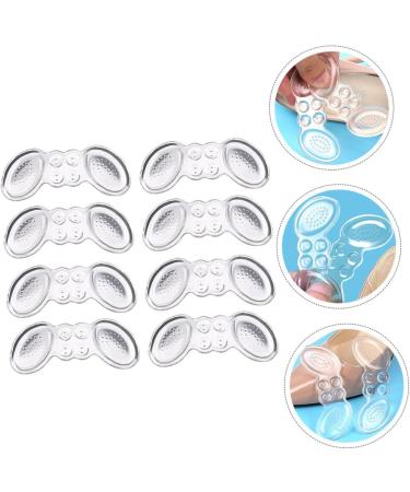 FRCOLOR 8 Pairs Soft Gel Anti-Drop Heel Invisible Stickers for High Heels - Ultimate Comfort & Support - Buy Online on GoSupps.com
